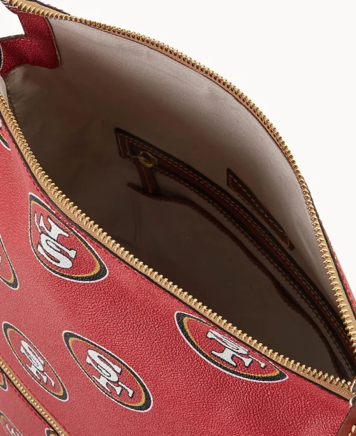 Dooney & Bourke Game Day Ready | Printed Fabric^NFL Large Sac