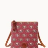 Dooney & Bourke Game Day Ready | Printed Fabric^NFL Small North South Top Zip Crossbody
