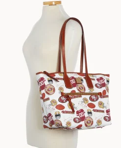 Dooney & Bourke Game Day Ready | Printed Fabric^NFL Tote