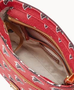 Dooney & Bourke Game Day Ready | Printed Fabric^NFL Small Zip Crossbody