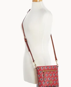 Dooney & Bourke Game Day Ready | Printed Fabric^NFL Small Zip Crossbody