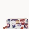 Dooney & Bourke Grab and Go | Wristlets^NFL Large Zip Around Wristlet
