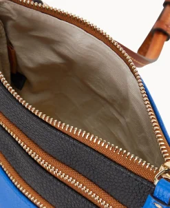 Dooney & Bourke Game Day Ready | Printed Fabric^NFL Triple Zip Crossbody
