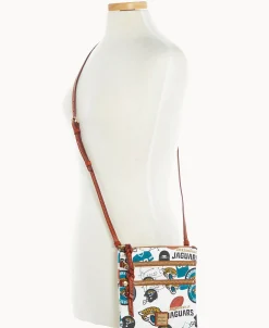 Dooney & Bourke Game Day Ready | Printed Fabric^NFL N S Triple Zip Crossbody