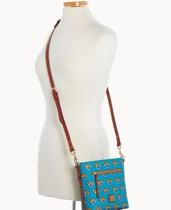 Dooney & Bourke Game Day Ready | Printed Fabric^NFL Small Zip Crossbody