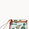 Dooney & Bourke Grab and Go | Wristlets^NFL Jets Double Zip Wristlet