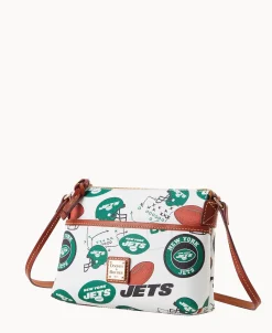 Dooney & Bourke Game Day Ready | Printed Fabric^NFL Jets Ginger Crossbody