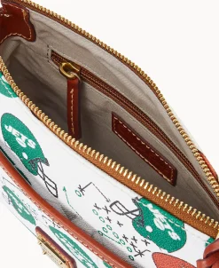 Dooney & Bourke Game Day Ready | Printed Fabric^NFL Jets Ginger Crossbody