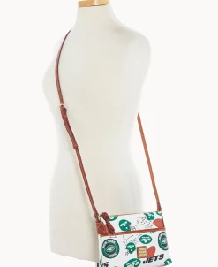 Dooney & Bourke Game Day Ready | Printed Fabric^NFL Jets Ginger Crossbody
