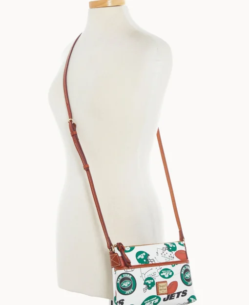 Dooney & Bourke Game Day Ready | Printed Fabric^NFL Jets Ginger Crossbody