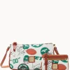Dooney & Bourke Game Day Ready | Printed Fabric^NFL Lexi Crossbody Sm Coin Case