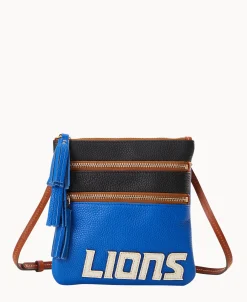 Dooney & Bourke Game Day Ready | Printed Fabric^NFL Triple Zip Crossbody