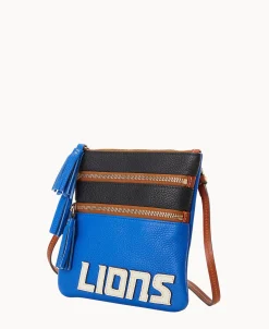Dooney & Bourke Game Day Ready | Printed Fabric^NFL Triple Zip Crossbody