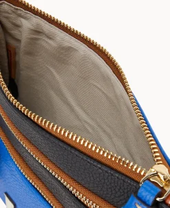 Dooney & Bourke Game Day Ready | Printed Fabric^NFL Triple Zip Crossbody