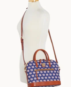 Dooney & Bourke Game Day Ready | Printed Fabric^NFL NY Domed Zip Satchel