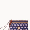 Dooney & Bourke Grab and Go | Wristlets^NFL NY Giants Double Zip Wristlet