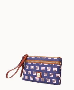 Dooney & Bourke Grab and Go | Wristlets^NFL NY Giants Double Zip Wristlet