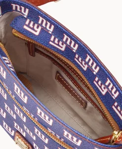 Dooney & Bourke Game Day Ready | Printed Fabric^NFL NY Small Zip Crossbody