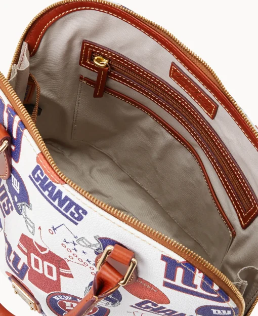 Dooney & Bourke Game Day Ready | Printed Fabric^NFL NY Zip Zip Satchel