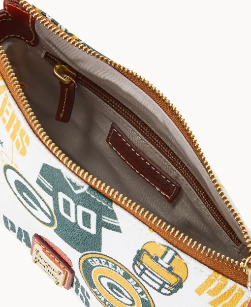 Dooney & Bourke Game Day Ready | Printed Fabric^NFL Crossbody Pouchette