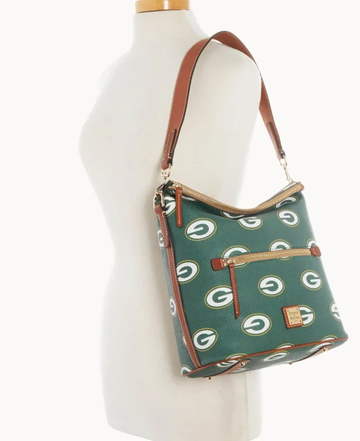 Dooney & Bourke Game Day Ready | Printed Fabric^NFL Large Sac