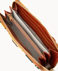 Dooney & Bourke Grab and Go | Wristlets^NFL Large Zip Around Wristlet