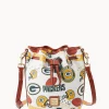 Dooney & Bourke Game Day Ready | Printed Fabric^NFL Small Drawstring