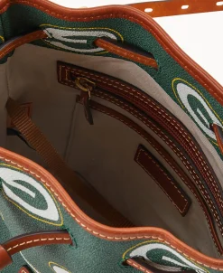 Dooney & Bourke Game Day Ready | Printed Fabric^NFL Small Drawstring