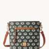 Dooney & Bourke Game Day Ready | Printed Fabric^NFL Small Zip Crossbody