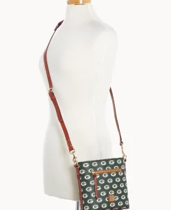 Dooney & Bourke Game Day Ready | Printed Fabric^NFL Small Zip Crossbody