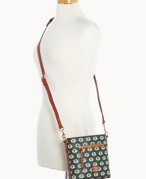 Dooney & Bourke Game Day Ready | Printed Fabric^NFL Small Zip Crossbody