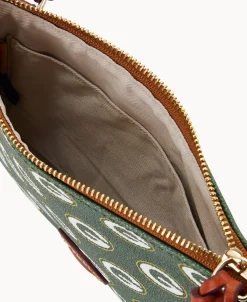 Dooney & Bourke Game Day Ready | Printed Fabric^NFL Top Zip Crossbody