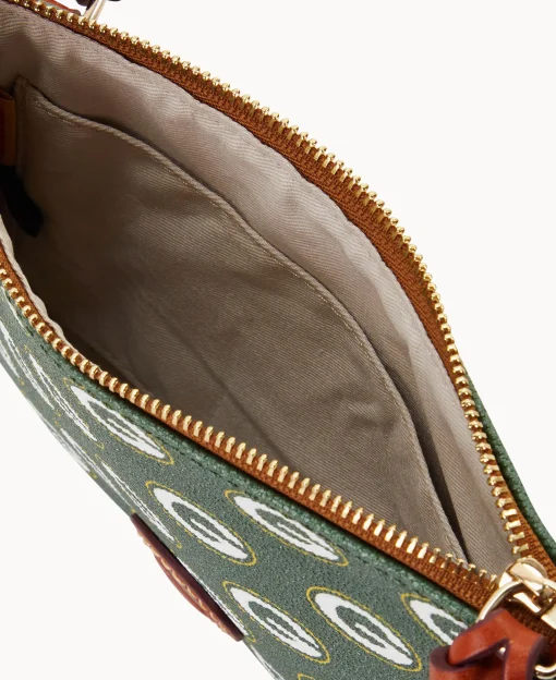 Dooney & Bourke Game Day Ready | Printed Fabric^NFL Top Zip Crossbody