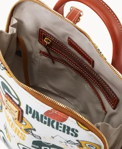 Dooney & Bourke Game Day Ready | Printed Fabric^NFL Zip Pod Backpack