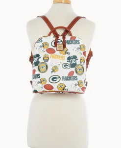 Dooney & Bourke Game Day Ready | Printed Fabric^NFL Zip Pod Backpack