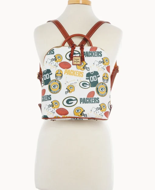 Dooney & Bourke Game Day Ready | Printed Fabric^NFL Zip Pod Backpack