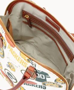 Dooney & Bourke Game Day Ready | Printed Fabric^NFL Zip Zip Satchel