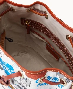Dooney & Bourke Game Day Ready | Printed Fabric^NFL Drawstring