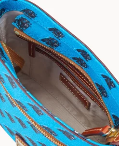 Dooney & Bourke Game Day Ready | Printed Fabric^NFL Small Zip Crossbody