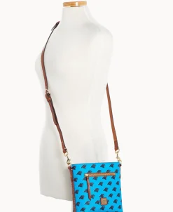Dooney & Bourke Game Day Ready | Printed Fabric^NFL Small Zip Crossbody