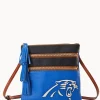 Dooney & Bourke Game Day Ready | Printed Fabric^NFL Triple Zip Crossbody