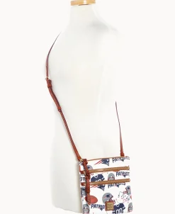 Dooney & Bourke Game Day Ready | Printed Fabric^NFL N S Triple Zip Crossbody