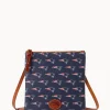 Dooney & Bourke Game Day Ready | Printed Fabric^NFL North South Top Zip Crossbody