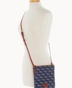 Dooney & Bourke Game Day Ready | Printed Fabric^NFL North South Top Zip Crossbody