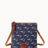 Dooney & Bourke Game Day Ready | Printed Fabric^NFL Small North South Top Zip Crossbody
