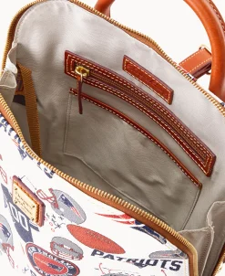 Dooney & Bourke Game Day Ready | Printed Fabric^NFL Zip Pod Backpack
