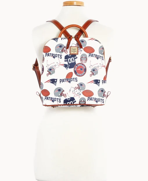 Dooney & Bourke Game Day Ready | Printed Fabric^NFL Zip Pod Backpack