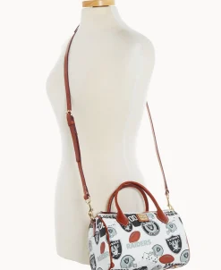 Dooney & Bourke Game Day Ready | Printed Fabric^NFL Barrel Satchel