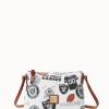 Dooney & Bourke Game Day Ready | Printed Fabric^NFL Crossbody Pouchette