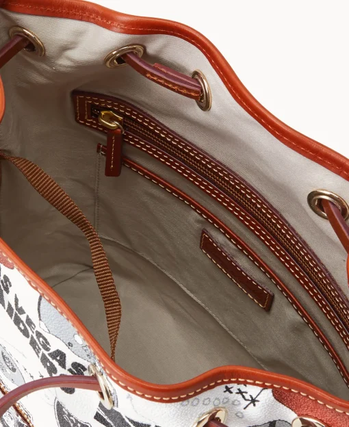 Dooney & Bourke Game Day Ready | Printed Fabric^NFL Drawstring